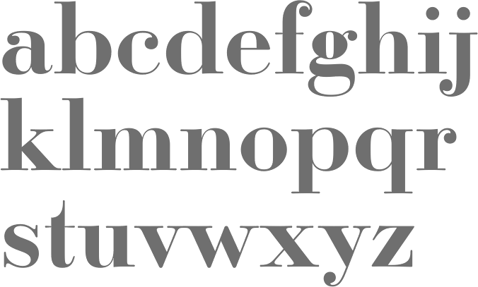 Download Free Modern Typefaces Bodoni Didot Walbaum Thorowgood Computer Modern Etc Fonts Typography